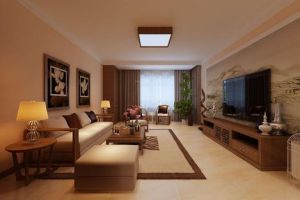 [南宁塞纳春天装饰]新中式客厅家具如何摆，家具特点有什么