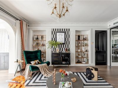 长基听棠美式轻奢风格130平装修案例