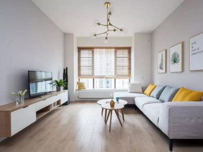 三亚蘭园现代极简风格124平装修案例