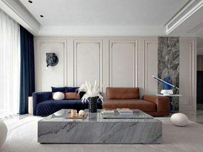 昆明恒大玖珑湾现代风格140平米装修案例