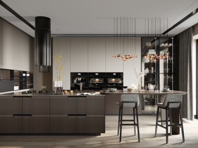 上城时光现代风格95平米装修案例