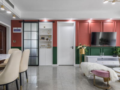 新力朗诗熙华府138平方四室现代装修案例