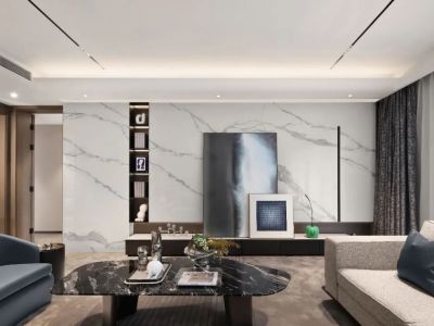 新希望·锦麟芳华现代风格140平米装修案例