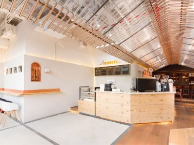 咖啡厅现代风格67平米装修案例