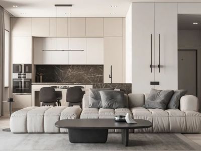 和风熙华雅苑北欧风格89平米装修案例