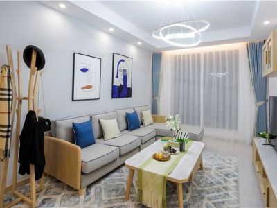 融达57号公馆现代简约风格86平装修案例