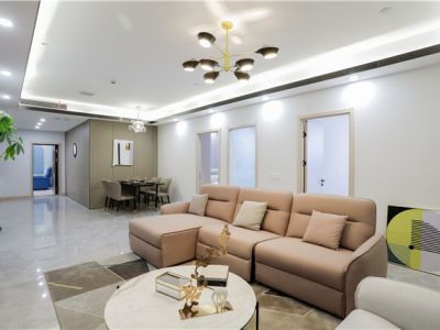 九洲北郡现代简约风格80平装修案例