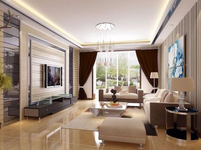 北投荷院后现代风格99平装修案例