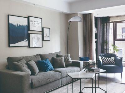 万丰岭上建安欧式简约风格130平装修案例