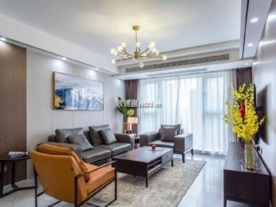 浦润苑120平现代简约风格装修案例