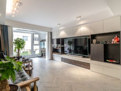 牡丹逸庭120平现代简约风格装修案例