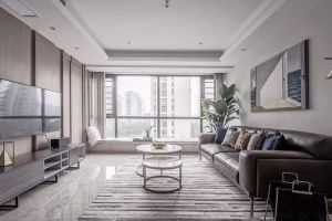 [邵阳和天装饰]120平现代简约设计，人多面积小，实用是首位！