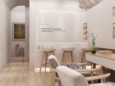 美容院现代风格150平米装修案例