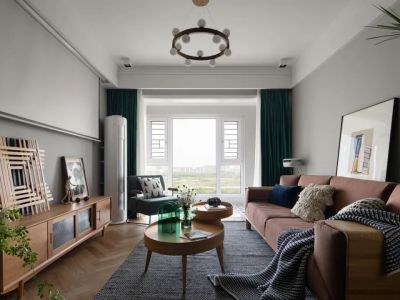 华润置地·未来城市88平北欧风格二居室装修案例