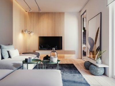 景湖名郡127平方四室现代装修案例