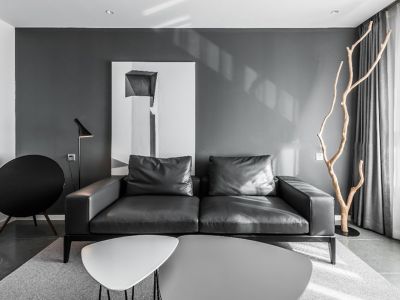 佳源巴黎都市118平现代简约三居室装修案例