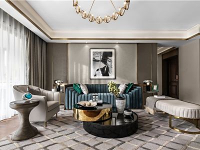 康城静林湾128平米简美风格三居室装修案例