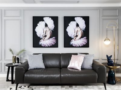 九溪江南116平米法式浪漫三居室装修案例