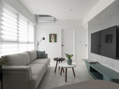 华润置地·未来城市88平北欧风格二居室装修案例