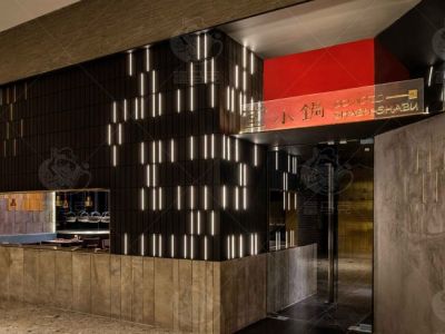 红糖小锅锅新中式风格190平米装修案例