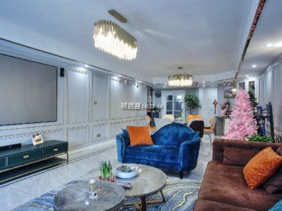 天璟荟133平现代简约风格装修案例