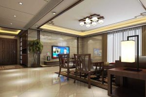 [遂宁维克维尔装饰]中式吊顶特点介绍 充满韵味的中式吊顶