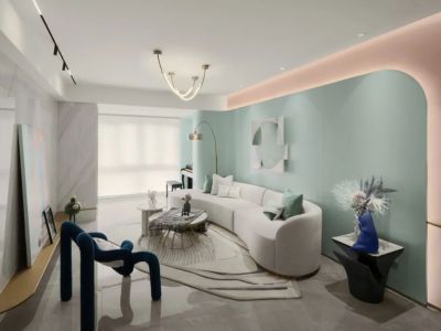 宝华帝华园91平米三居室现代装修案例