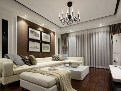 航武嘉园100平米三居室现代装修案例