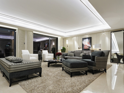 三林世博家园97平米三居室现代装修案例