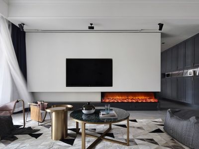 万润广场132平方四室极简装修案例