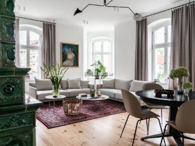 香澜半岛126平现代轻奢风格装修案例