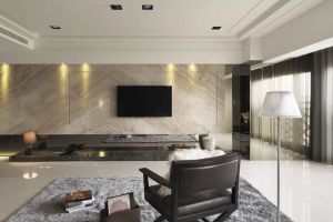 [广州柏联装饰]客厅电视墙装修应该怎么设计规划