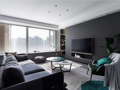 碧桂园131㎡三居室现代轻奢装修案例