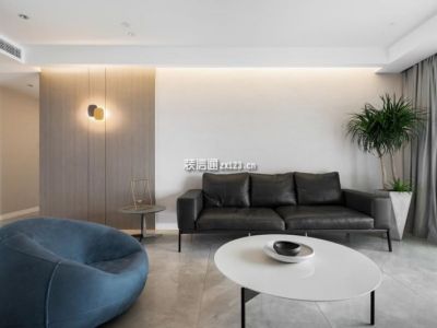 锦东庭园110平现代简约风格装修案例