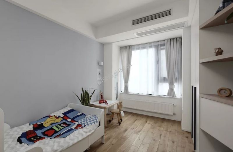 103㎡三居室现代风格儿童房装修效果图