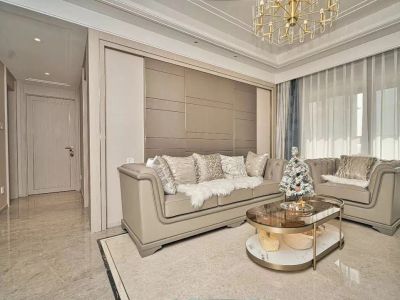 建发五象印月现代风格130平装修案例