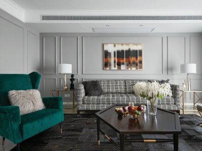 深业欧景城178平方四室现代装修案例