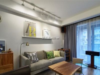 乐天圣苑75平现代简约风格装修案例