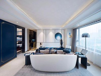 翡翠时光混搭风格159平装修案例