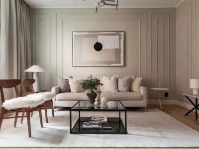 望族新城132平米三居室现代装修案例