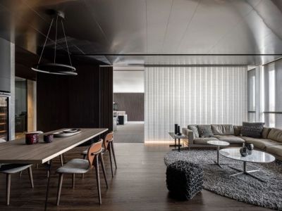 霖峰壹山境190平方四室简约装修案例