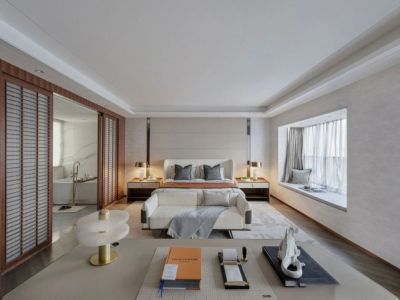 汇龙湾天樾188平方四室现代装修案例