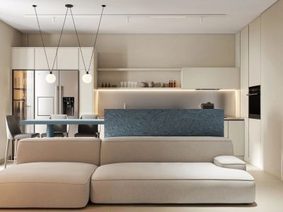 碧桂园御龙半山御园北欧风格99平米装修案例