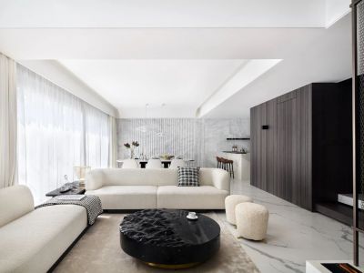 碧桂园·北城映象|大观现代风格163平米装修案例