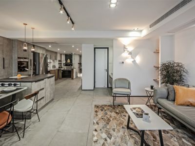 蓝光·芙蓉1891现代风格89平米装修案例