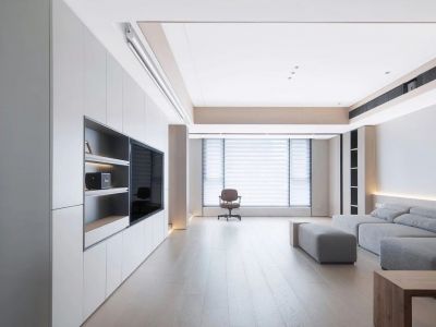 碧桂园·春城映象简约风格110平米装修案例