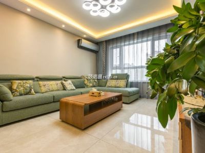 领馆国际城120平现代简约风格装修案例