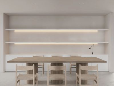 时代华庭135平方四室极简装修案例