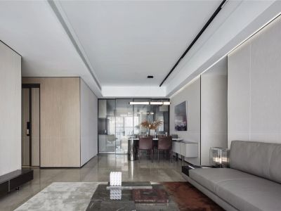 丰华珑远翠珑湾200平方四室极简装修案例