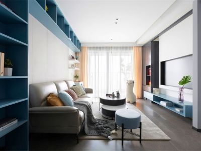 汉军冠江台现代风格99平装修案例